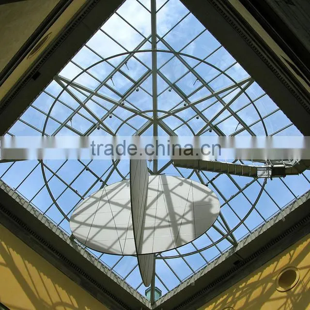 profiled steel sheet atrium roof