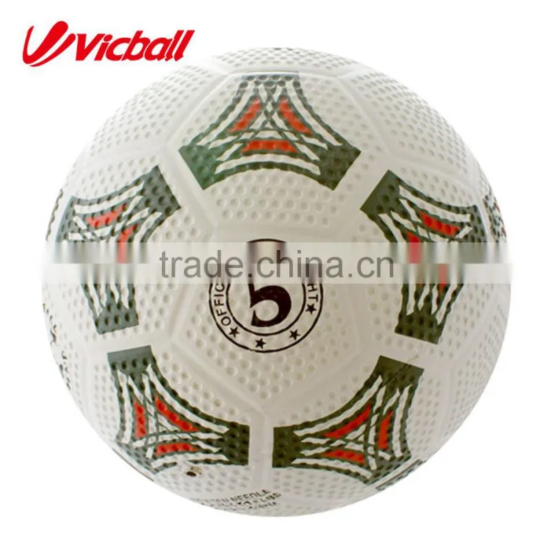 rubber soccer ball