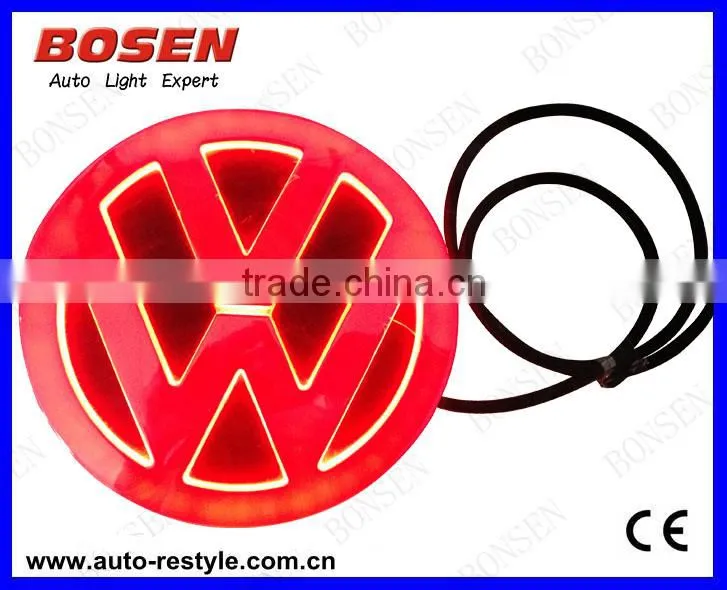Cheapest!!! 2013 wholesale cheap 4d led car logo light