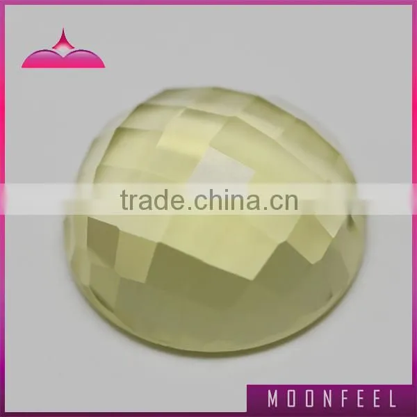 natural yellow lemon topaz gemstone