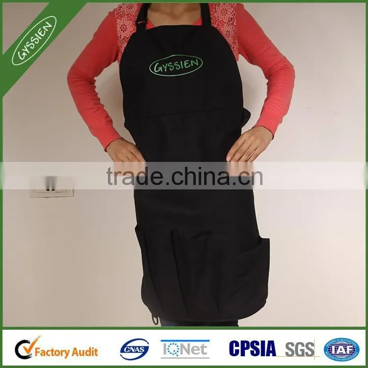 Multi-color fashionable eco-friendly cooking apron,cotton kitchen apron