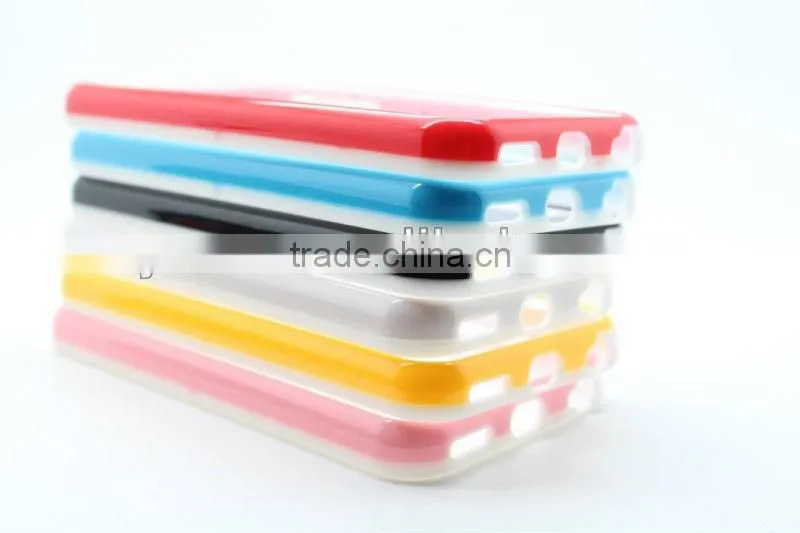 For iPhone5C TPU PC Bumper Case