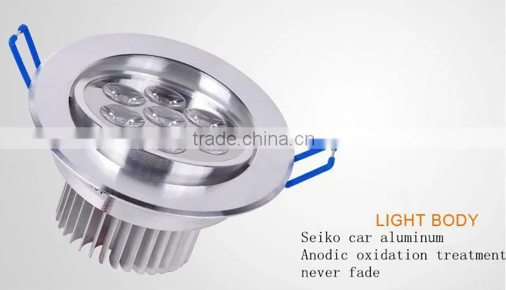 led emergency down lights 3w,7w AC85V-265V