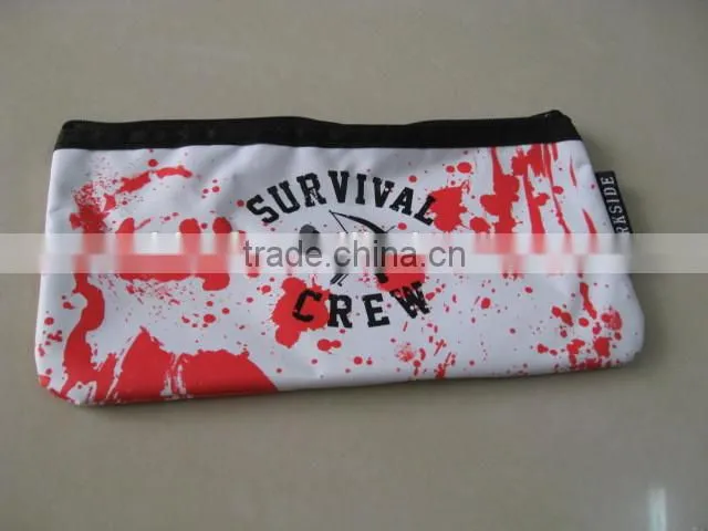 Factory printed simple cute pencil case