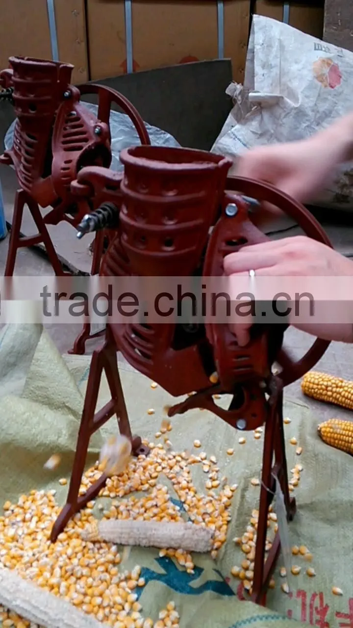 Hot selling ! Cast Iron Manual Corn sheller/grain thresher/maize thresher