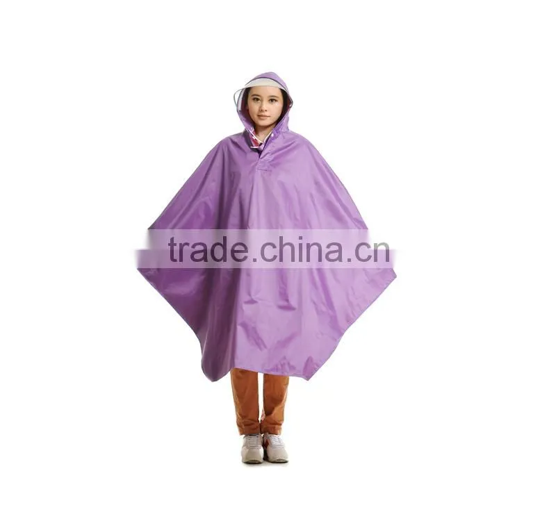 2013 fashion oxford material rain poncho for bike