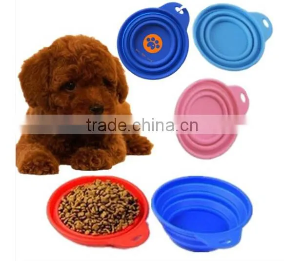 2014 newest silicone personalized dog bowl