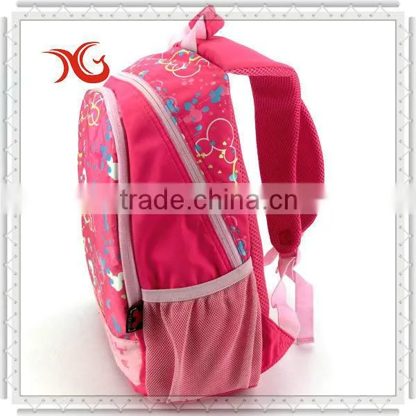 Eco-Friendly nylon girl's school bag, lovely school backpack for kids