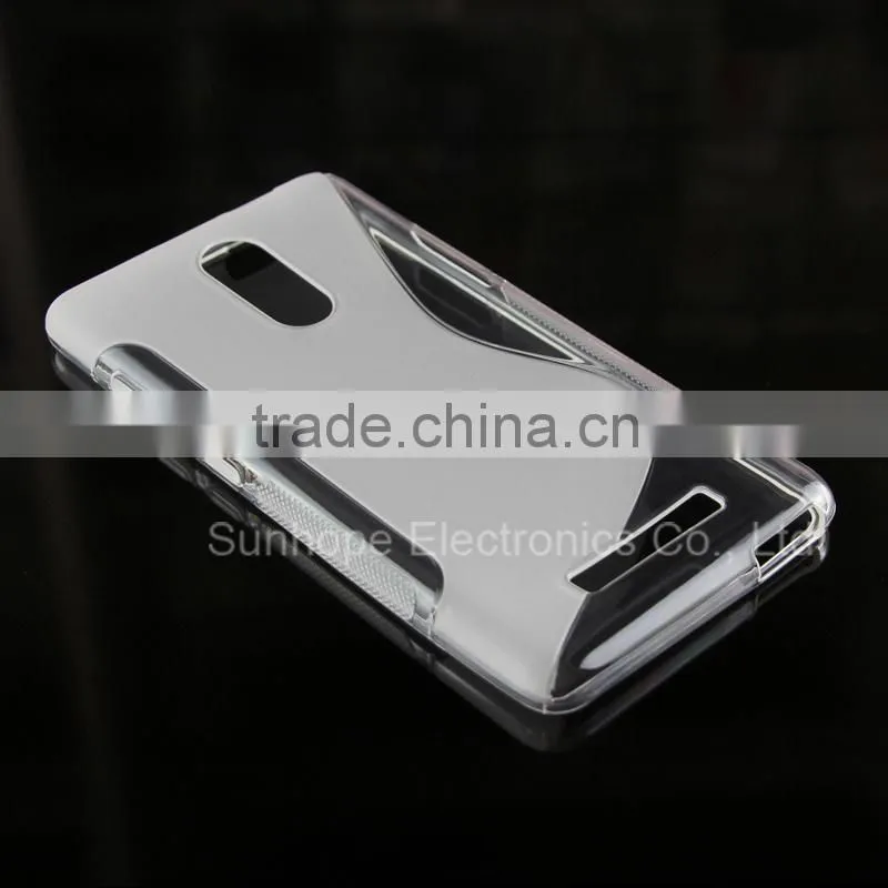 S line design tpu cell phone covers for Xiaomi Redmi Note 2 Pro