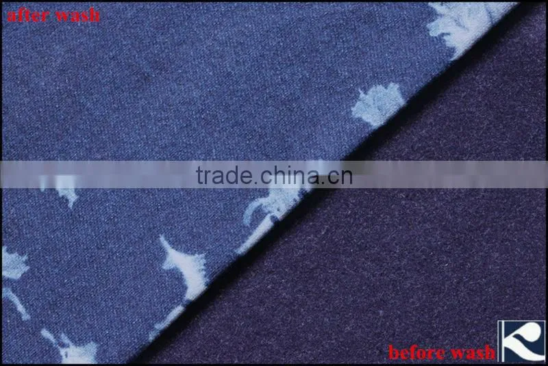 Cotton polyester knitting denim fabric