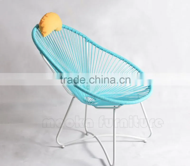 hot sale Acapulco chair KD poly rattan furniture MKR03