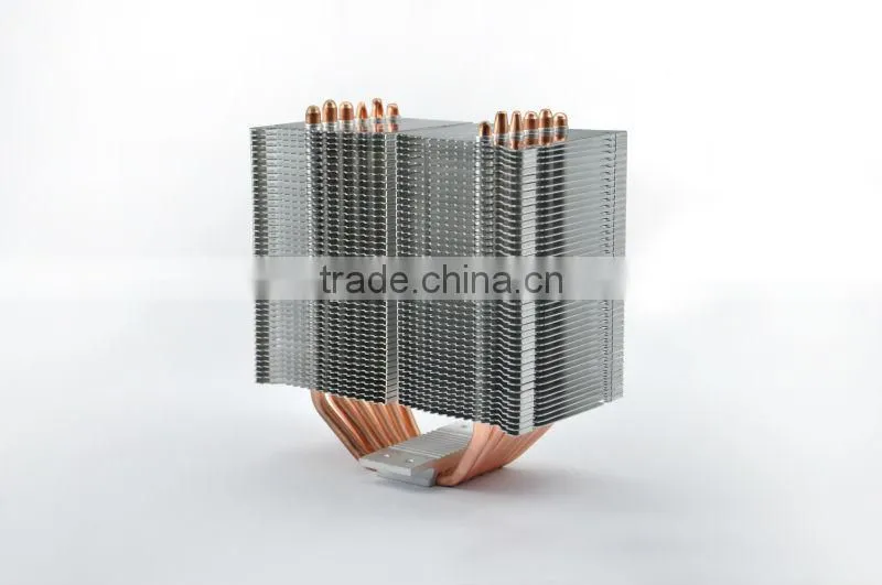 cpu cooler for Intel LGA 115X and AMD series with heat pipe