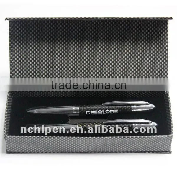 Fashion white with silver plated pen