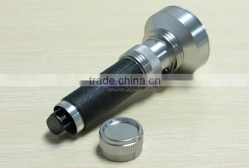 Amazon Hotsale Aluminum 100 LED Blacklight Light UV Nail Gel Curing Torch Camping Flashlight