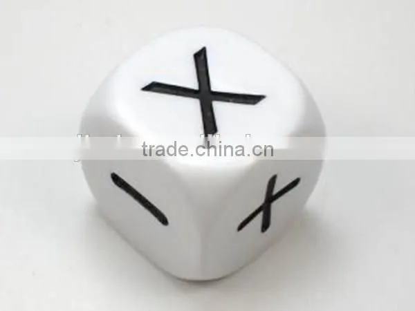acrylic function Math big diagnostic dice