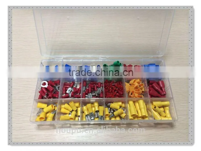 Insulated bullet Shaped Male and Female Crimp terminal,terminal types for electrical cable,copper crimp sleeves