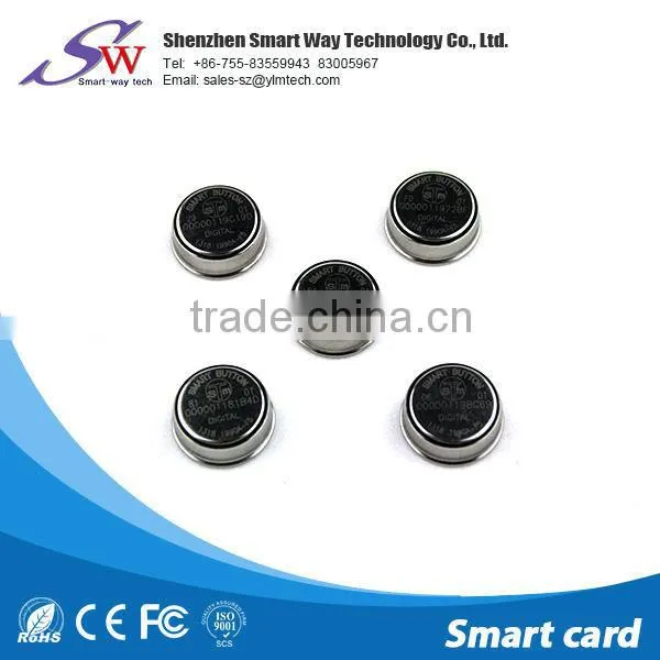 Rewritable RW1990 iButton card Touch Memory key,