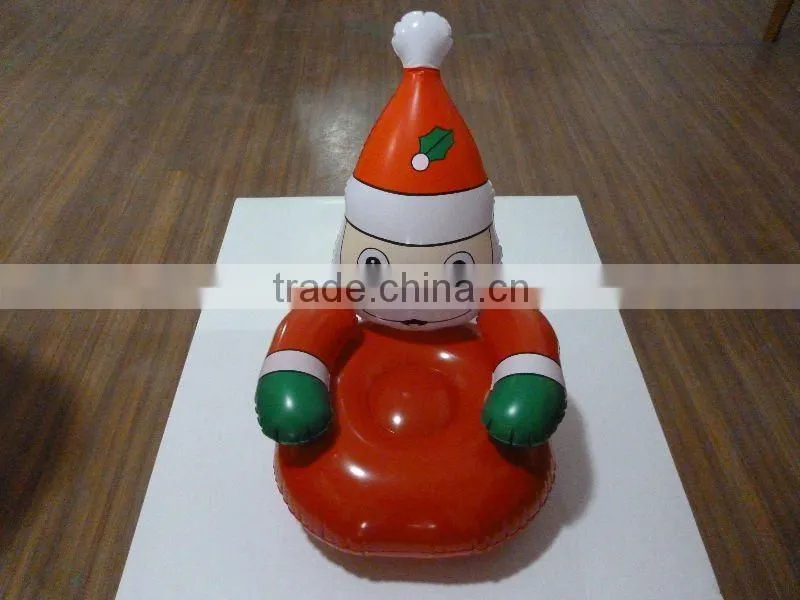 inflatable Santa Claus children's chair