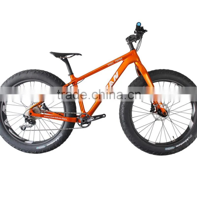 26ER carbon fat bike frames,T700 carbon Fat tire bike,2014 fat bike