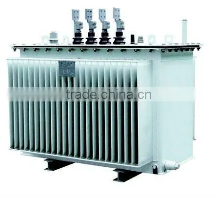 10KV sealed type amorphous core oil transformer three phase