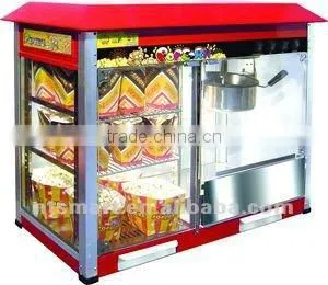 Popcorn warming showcase