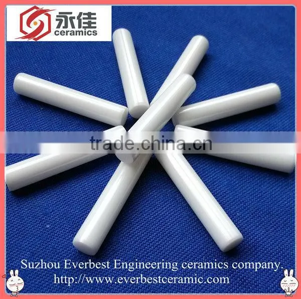 Good polish white alumina ceramic shaft