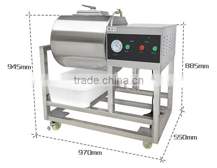 Vacuum bloating machine meat salting machine tumbler
