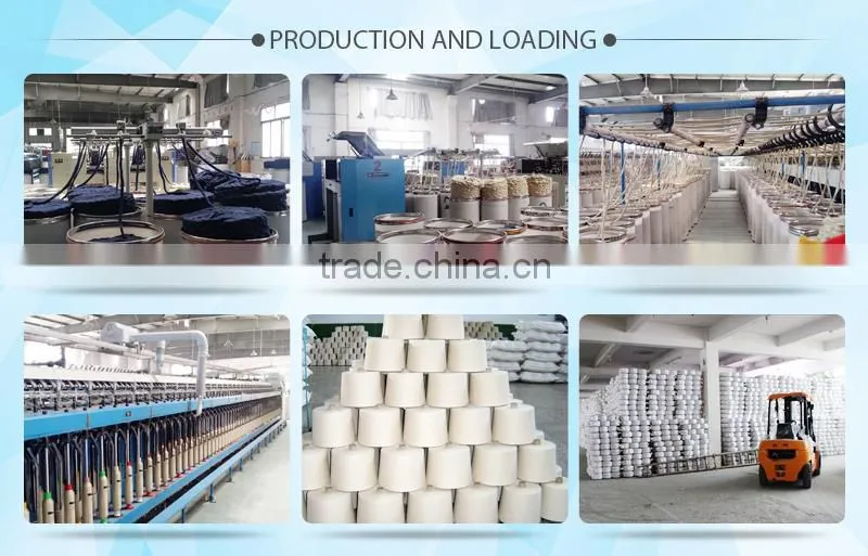 China good quality recycled Ne4s polyester yarn
