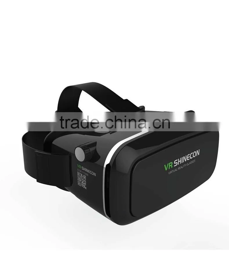 Factory New VR BOX 3d Glasses Mobile Phone Virtual Reality Fit 4.7 to 6.0 inch mobile phone 3 d Glasses Print Logo vr Headset