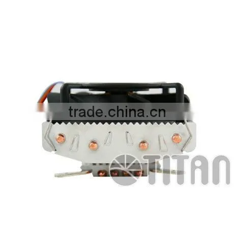 Popular product multi-support clip design 4 heat pipe Aluminum cpu cooling fan for low profile Cooler )