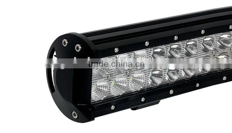 20 inch 126w straight car led driving light bar with 3w cree chips
