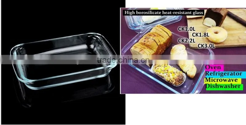 glass baking tray glass dish baking pan