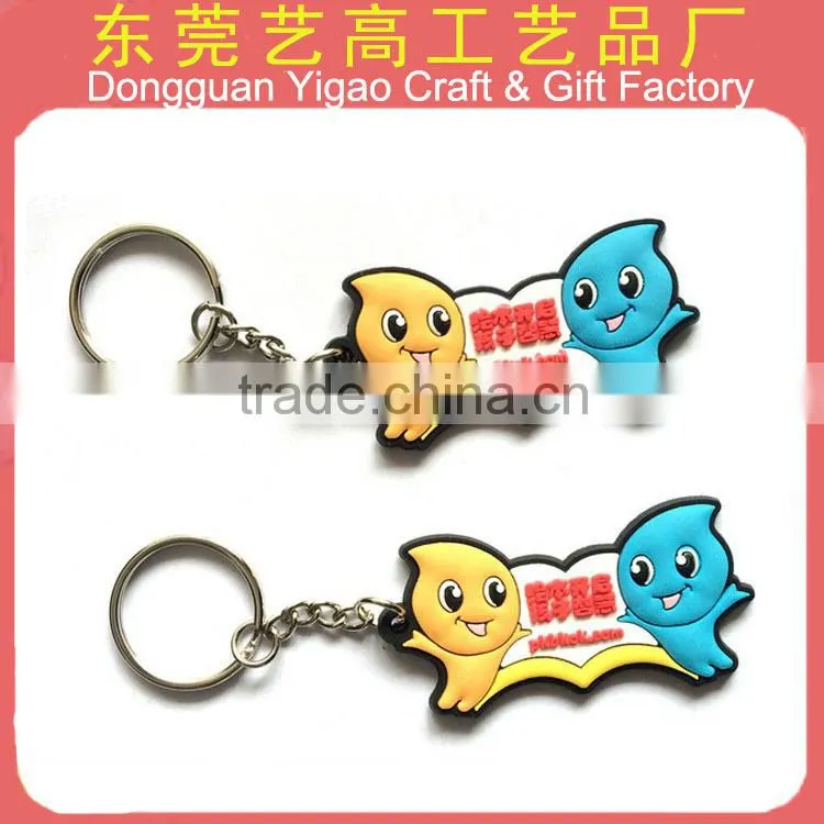 Various 3d Soft PVC Keychain