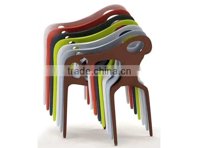 High quality wholesale durable living room furniture supernatural style PP Plastic Armchair for sale