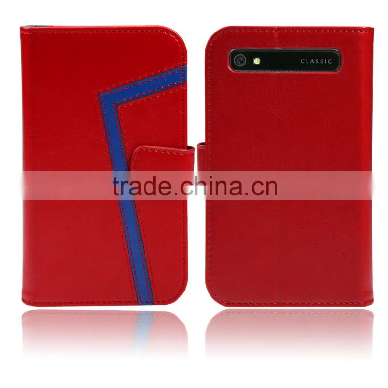 For Blackberry Q20 smartphone wallet case