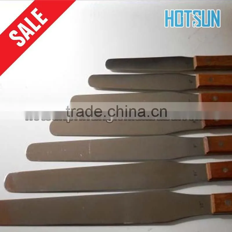 4" 5" 6" 7" 8" 9" 10" 12" 14" 16" 12" 18" Screen Printing Stainless Steel Ink Spatulas