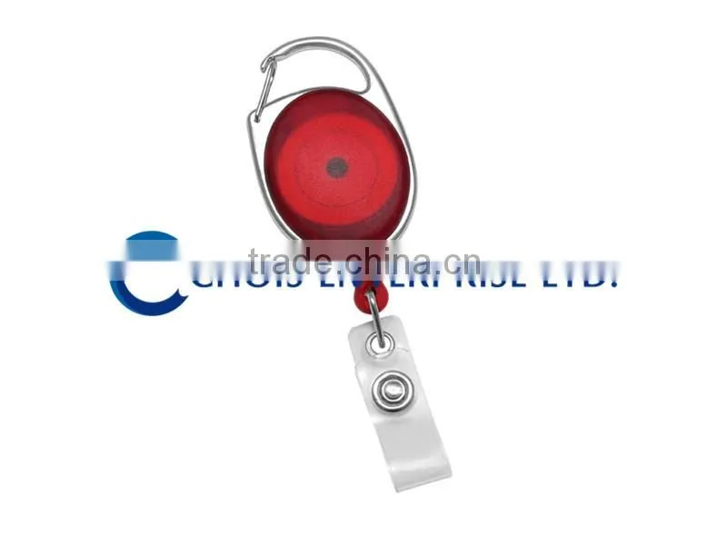 Custom Yoyo Badge Reel/ID Card Holder Round Badge Reels Retractor