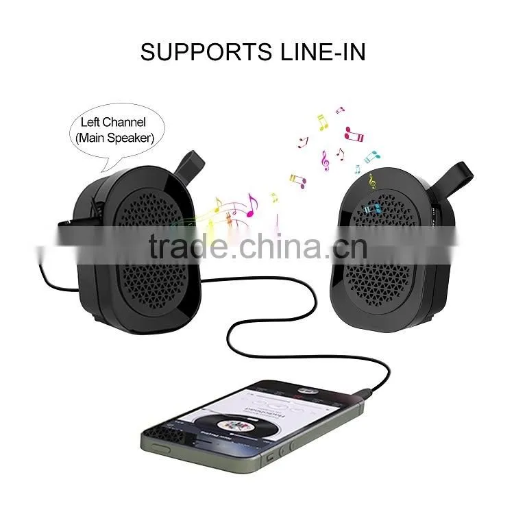 Jabees New Arrival Stereo True Wireless rohs mini promotional gift bluetooth speaker