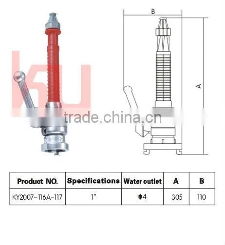 fire hose pipe nozzle