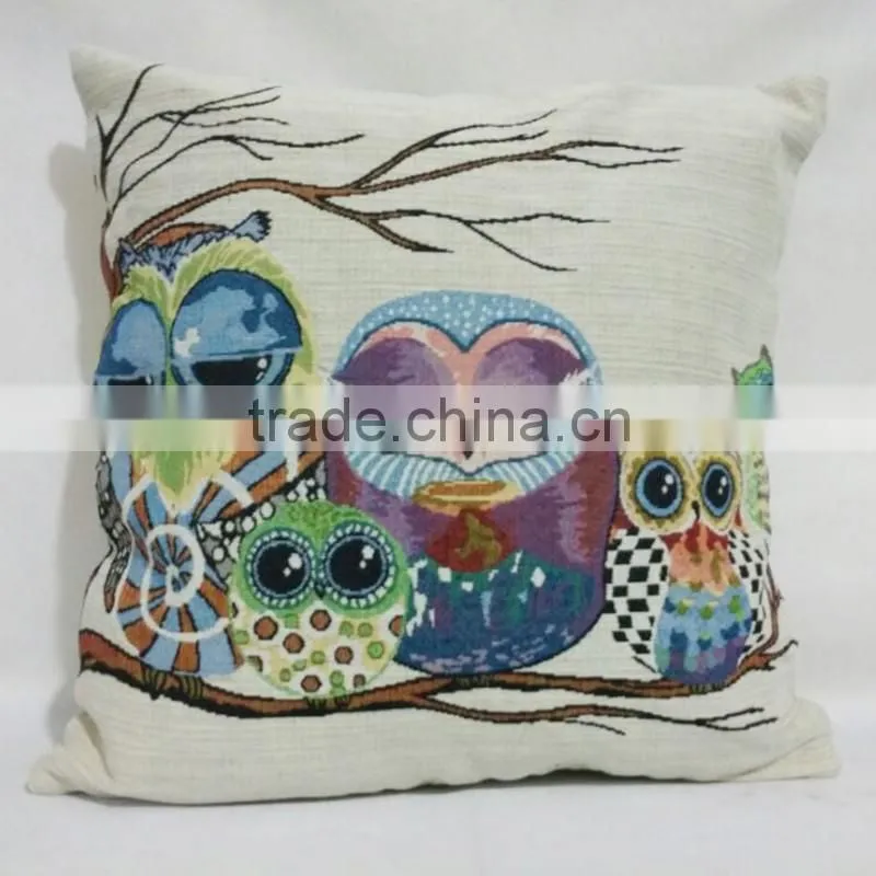 Plus Chinese style hand embroidered pillow cover, latest design cushion