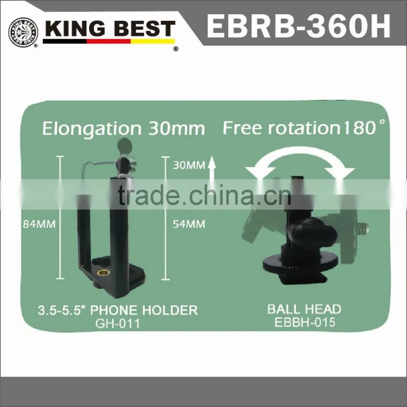 KING BEST Timelapse Pan Head hunting Sports Action Sports Action Video Camera Professional 1/4" Screw Sports Action Video Ca
