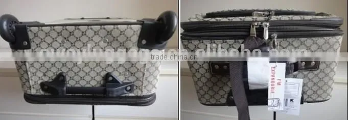 stock stocklot overstock closeout 3pcs expandable trolley baggage set