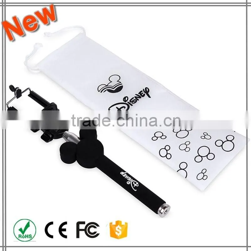 New products on china market selfie stick bluetooth