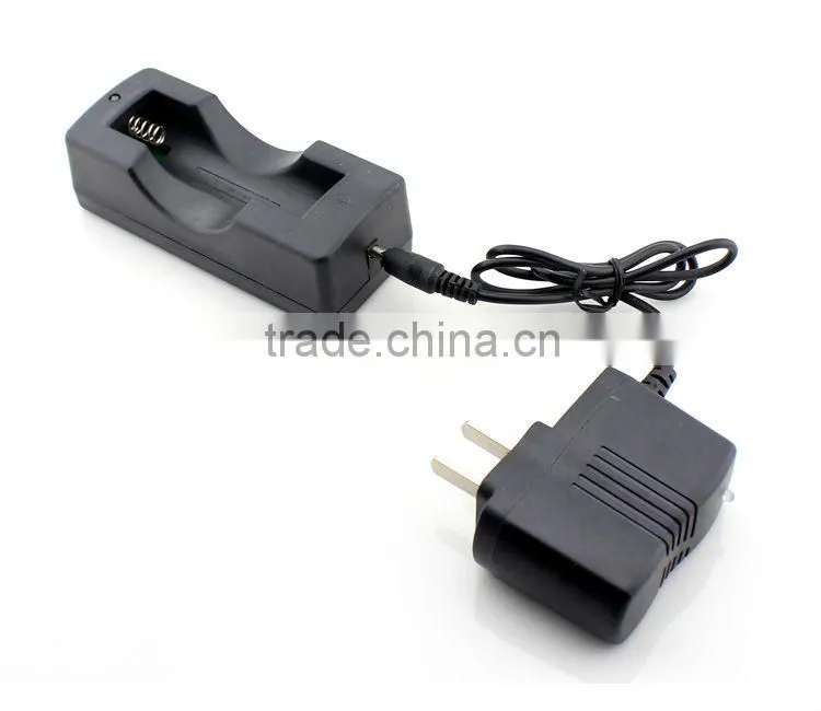 100-240v 3.5mm 18650 li-ion battery charger 3.7v + 18650 battery case