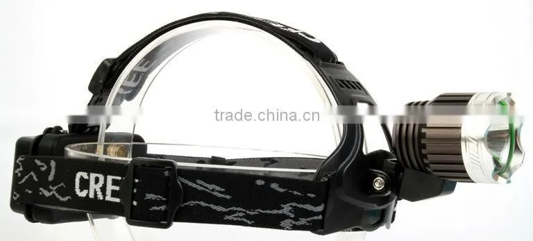 Goread GD19 focusable 18650 high bright xml t6 led headlamp