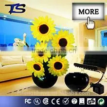 Best sell craft silk flower optical fiber artificial flower from foshan factory