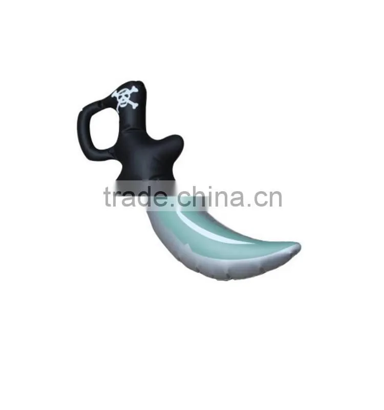2016 hot sale Kids toy Inflatable pirate sword inflatable beach toy cosplay tool