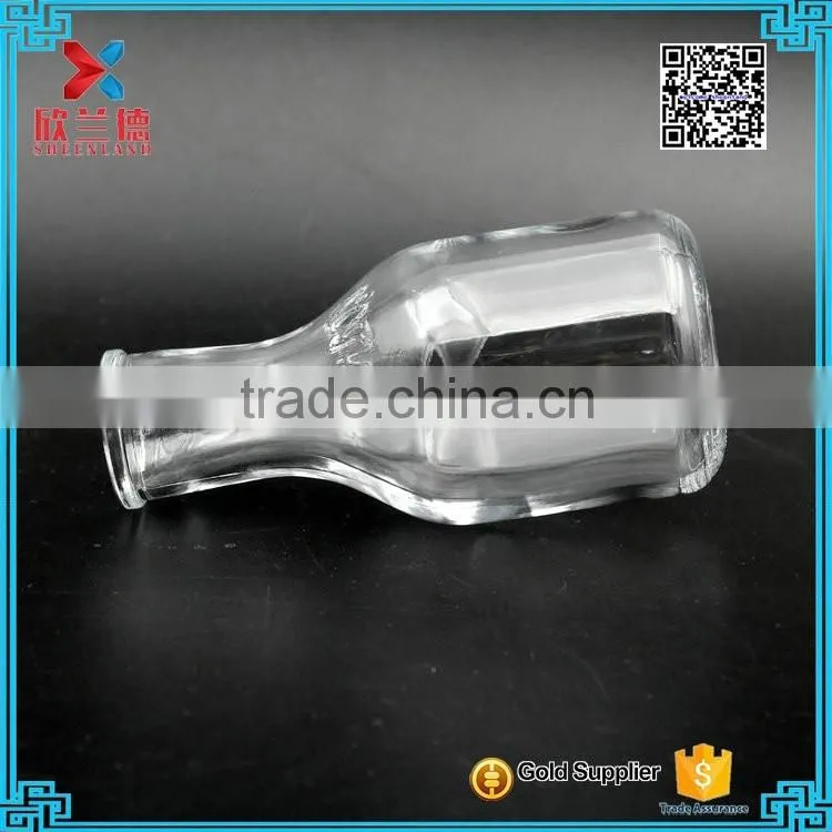 Free Samples High Transparency cylindical wine glass bottle 250ml