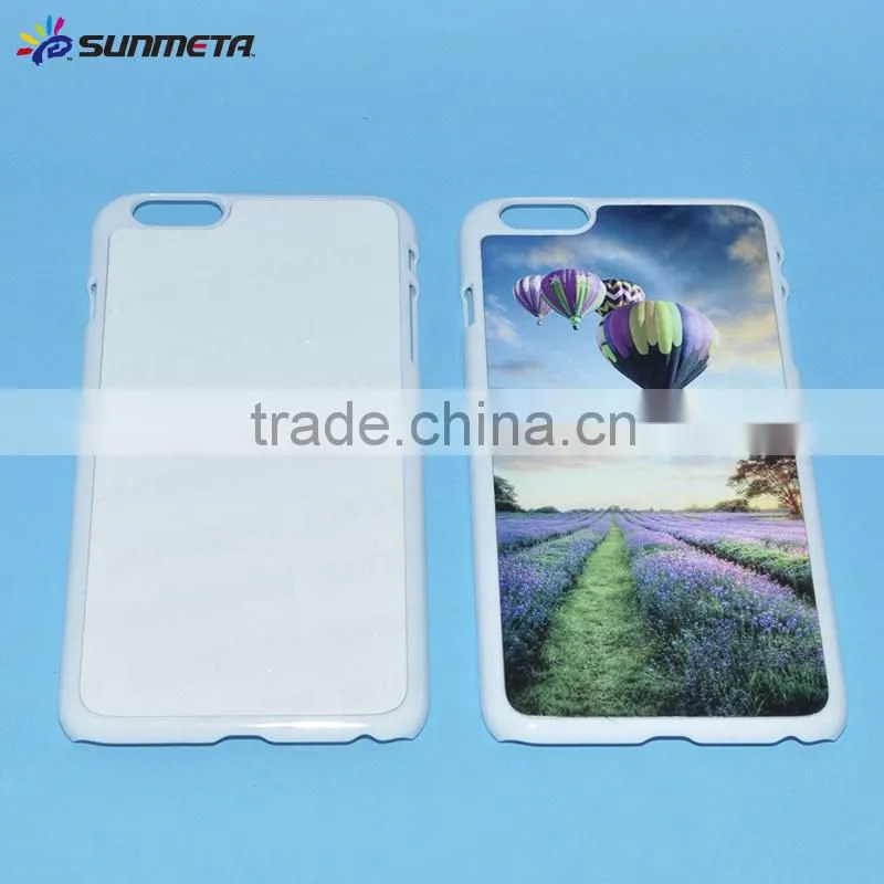 Blank phone case with aluminum sheet for IPHONE6 plus for sublimation printing