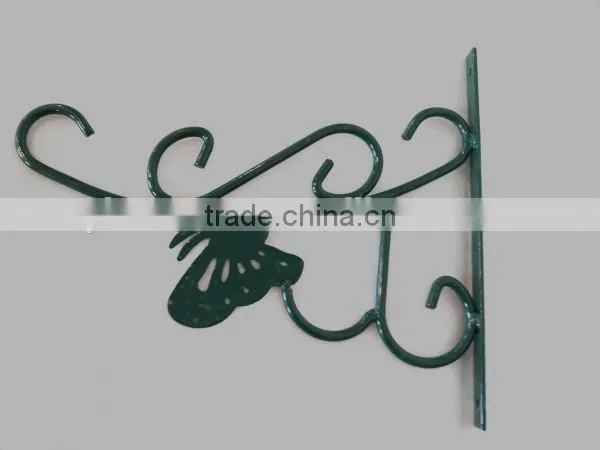 decorative wrought iron garden hanging hook